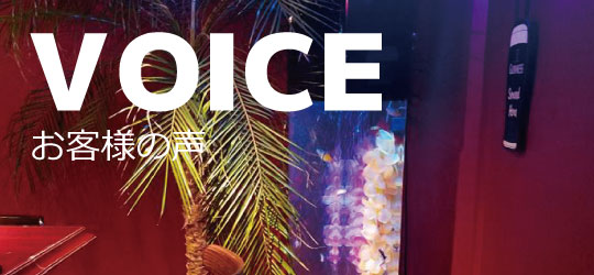 お客様の声 お客様の声